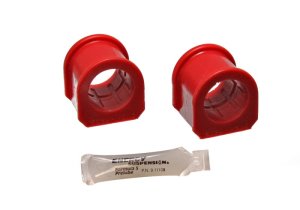 Ford Mustang Sway Bar Bushing Set - Front - Energy Suspension - Red - `79-`02